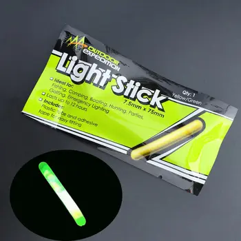 10 ks 7.5X75 mm Zelená Nočný Rybolov Svetlo LED Žiarivky Temná Žiara Palice, Rybárske Náčinie, Rybárske potreby na Kempovanie Lodičky Led Stick  5