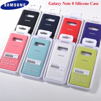 100% Nová Pre Samsung Poznámku 8 Prípade Vysoko Kvalitné Mäkké Silikónové Chránič Kryt pre Samsung Galaxy Note8 S Logom&Bočné Tlačidlá  10