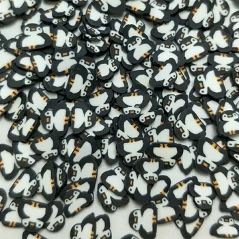 10g Sliz Príslušenstvo Ílu Polyméru Plátky Penguin Biscuit Muž Cartoon Ošípaných Krevety Snehuliak Walking Stick Diy Remeselnej Tvorby Dekor  10