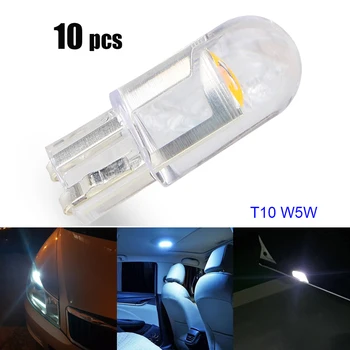 10pcs 12V LED T10 Canbus Auto špz Interrior Dome Svetlá DRL RGB Trailer Pozíciu Truck Strane Lampa Motocycle Príslušenstvo  10