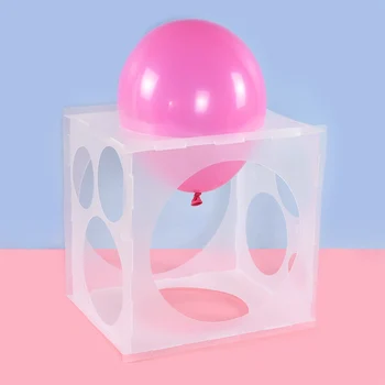 11Holes Plastové Balón Sizer Box Oblúky, Stĺpy, Aby Balóny Veľkosť Meranie Nástroj Na Narodeniny Globos Svadobné Dekorácie  10