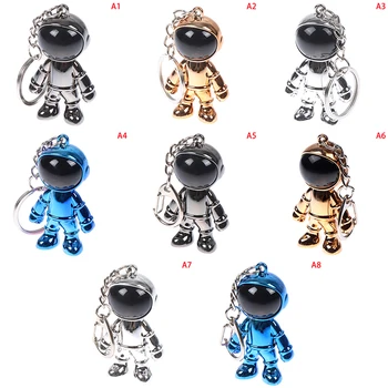 1PC 3D Astronaut mimozemšťan Keychain Zliatiny Darček Pre Gadgets Pre Keychain Držiteľ  10