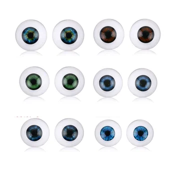 1pair 20 mm 22 mm 24 mm Realistické Pol Kola Plavidlá Príslušenstvo Akryl DIY Oči Reborn Bábiky Oči BJD Mini Jednoduché Použitie Simulácie  10