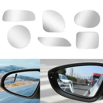 2 ks Auto Zrkadlo HD Blind Spot Zrkadlo Nastaviteľné Automatické Spätné Vypuklé Zrkadlo 360 Stupňov Široký Uhol Vozidla Parkovanie bez obrúčok Zrkadlo  5