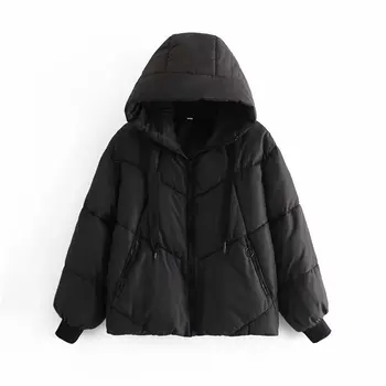  2021 Street Fashion Európskych a Amerických voľný čas všestranný voľné bavlnená bunda s kapucňou Vestu Mužov kabát XS-XXL   10