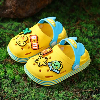 2022 Letné Detské Sandále pre Dievčatá Chlapci Deti Topánky, Papuče Mäkké, Protišmykové Roztomilý Zvierat Otvor Topánky Batoľatá Deti Pláži Sandál  10