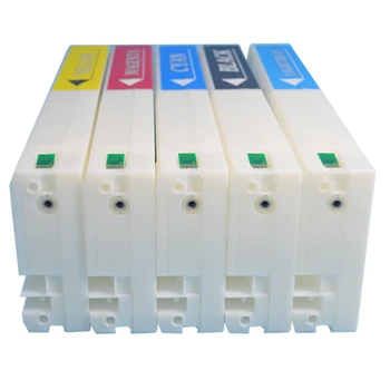 5Colors 700ML Náplň Kompatibilné Atramentové Kazety pre Fuji DL600 DL650 Tlačiarne Vrátane Kompatibilné Čip a Plné UV Farebného Atramentu  5