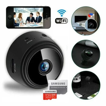 A9 Mini Kamera 1080P HD Ip Kamera Noc Verzia, Hlas, Video Zabezpečenie Bezdrôtovej Mini Kamery, Kamery, Wifi, Fotoaparát  10