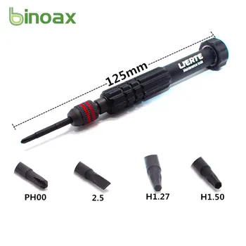 Binoax 4 V 1 Skrutkovač Nástroj Nastaviť Súprava Pre E-cigaretu Rozprašovač Opravy H1.50 H1.27 PH00 2.5-  5
