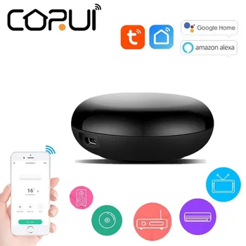 CORUI Tuya WIFI Smart IR Diaľkové ovládanie Pre Kondicionér TV Bezdrôtový Inteligentný Život Alexa Domovská stránka Google Infračervené Diaľkové ovládanie  5