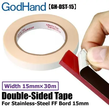 GodHand GH-DST-15 obojstranné Pásky (15 mm Šírka) pre Mini z Nerezovej Ocele FF Rady Hobby Nástroj  10