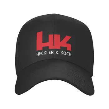 Heckler A Koch Klobúky Muži Ženy Móda HK Logo Klobúky Trucker Klobúk Trucker Spp Nastaviteľné Snapback Čiapky šiltovku Vysokej Kvality  5