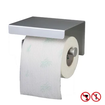 Hliník, Papier V Kotúčoch Držiteľ Čierny Toaletný Papier Rack Voľný Úder Tkaniva Vešiak Kúpeľňové Doplnky Toaletného Papiera Držiak  5