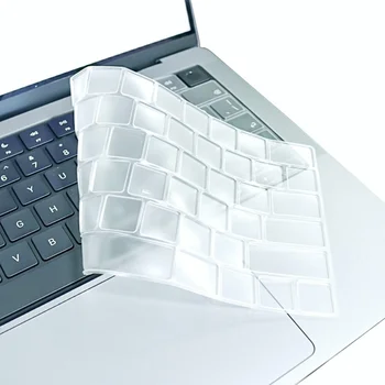 Kryt klávesnice pre Nový Apple MacBook Pro14 Vzduchu M2 2022 A2681 A2442 Pro16 palcový 2021 M1 Max A2485 Jasné, Silikónové mäkké prípadoch  5