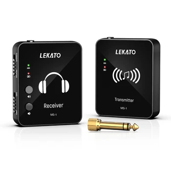 Lekato Wp-10 2.4 G Bezdrôtové Slúchadlá Monitor Nabíjateľná Vysielač, Prijímač M-Vave M8 Nabíjateľná Stereo Mono Telefón Nahrávať  10