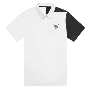 Letné Mužov Oblečenie Nový Krátky Rukáv Golf T-Shirt 3 Farby Outdoorové Športy Bežné Cyklistické Tričko Mikina Doprava Zadarmo  5