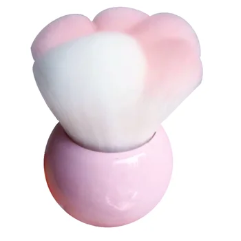 Mačka Paw Design make-up Štetec Kozmetika Powder Blush Brush Prášok Aplikátory pre Dievčatá, Dámy  10
