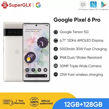 NOVÝ Google Pixel 6 Pro 5G Smartphone 12 GB/128GB 6.71