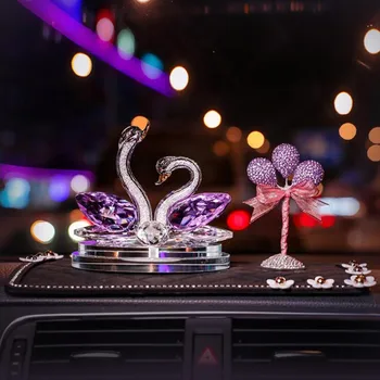 Narodeniny! dar crystal Swan auto parfum sídlo 2020 nové auto, interiér dekorácie interiéru vozidla dodávky  10