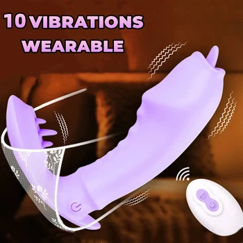 Nositeľné Dildo Vibrátor Pre Ženy, G Mieste Stimulátor Klitorisu Vibračné Nohavičky Zábavnej Dospelých Sexuálnu Hračku, Masturbator Sex Stroj Shop  10