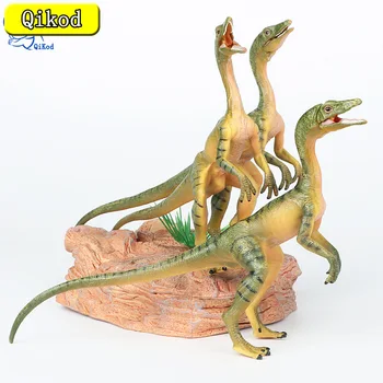 Nové Jurský Dinosaur World Animal Model Velociraptor Mäsožravý Dinosaurus Figúrky Akcie Obrázok Vzdelávacie Hračky pre Deti,  5