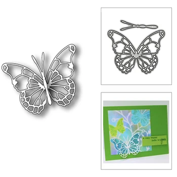 Nové Pretty Butterfly Hmyzu 2020 Rezanie Kovov Zomrie pre DIY Scrapbooking Dekorácie a Karty, Takže Razba Plavidlo Bez Pečiatky  10