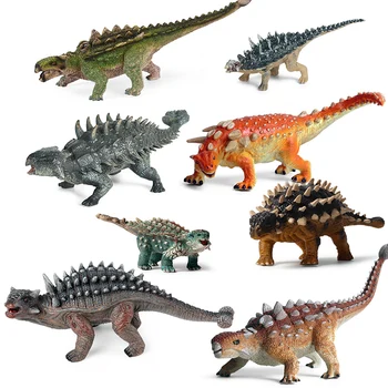 Oenux Jurský Dinosaura Brinquedo Simulácia Ankylosaurus Saichania Herbivore Akčné Figúrky PVC Zbierku Hračiek Pre Deti  4