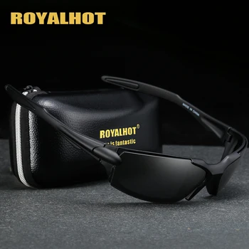 RoyalHot Muži Ženy Polarizované Elastické Športové Slnečné Okuliare Retro Slnečné Okuliare Retro Okuliare Odtiene Oculos Muž 900187  10