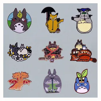 Rôzne Série Mačka Mačka Cartoon Brošňa Zaujímavé Kovové Smalt Odznak detské Módne Šperky Darčeky Oblečenie Taška Dekorácie  5
