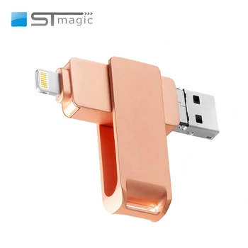 STmagic Vysokej Rýchlosti, 3 V 1, USB 3.0 Flash Disky kl ' úč Kľúč USB OTG U-disk 64 GB 32 GB, 128 gb kapacitou 256 GB Pen Vodič Cle USB pre iPhone  0