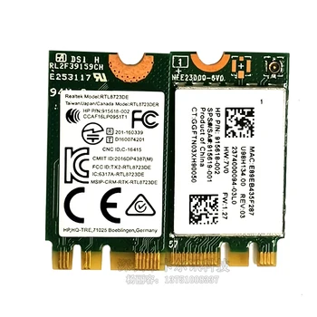 Sieťová Karta Realtek RTL8723DE 300M NGFF M. 2 Bluetooth 4.0 Wireless Kartu Pre DELL, HP, Samsung, Acer SPS 915619-001 915618-002  5