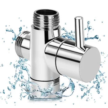 Sprcha prepínací sprcha batérie, trojcestný prepínací ventil sprcha tryska prepínač jedného bodu dva-cnnector konvertor  10