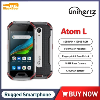 Unihertz Atóm L Android 11 Robustný Smartphone 6GB+128GB Heliograf P60 Mobilný Telefón 48MP Zadná Kamera Odomknutá mobilné telefóny 4300mAh NFC  10