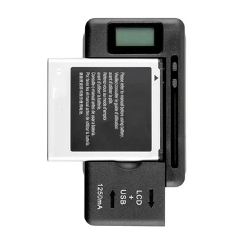 Univerzálny USA / EÚ Mobile USB Nabíjačka adaptér s LCD Ukazovateľ Obrazovky Pre mobilné Telefóny s USB Portom  10