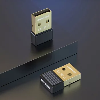 Vrecko USB, BT 5.0 Dongle Adaptér Hudby Audio Bezdrôtový Prijímač Vysielač Kompatibilné s Mac OS / Windows,Pre Reproduktor Telefónu  2