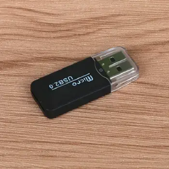 Vysoko Kvalitný Mini USB 2.0 Čítačka Kariet pre Karty Micro SD TF Kartu Adaptér Plug and Play Pestrý Výber pre Tablet PC L2D8  10