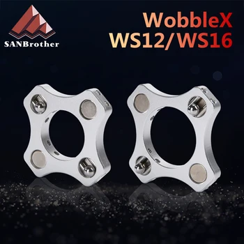 WobbleX WS12/WobbleX WS16 Vlastné NF Spojky Pre HevORT 3D Tlačiarne osi SFU1204 / SFU1604 guľôčkovej Skrutky Teplú Posteľ  0