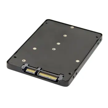 Xiwai B+M Tlačidlo Zásuvka 2 M. 2 NGFF (SATA) SSD 2,5 SATA Karty Adaptéra Adaptér s Black  5