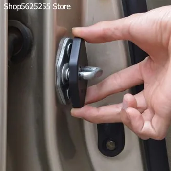 Zámky dverí ochranný Kryt Upravené Ochranné Dierovanie Kryt Pre Toyota RAV4 RAV-4 2019 2020 2021 2014 Príslušenstvo  5