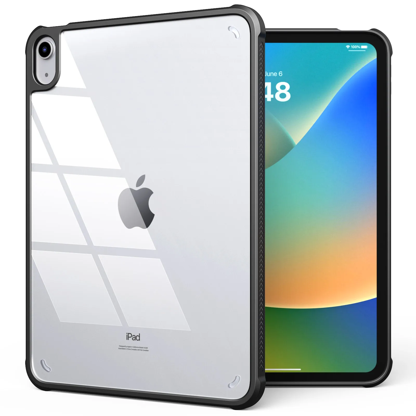Prípad pre Nový iPad Mini 6.,iPad Mini 6 Prípade(8.3-palcový,2021),[Podporu Dotyk ID&Apple Ceruzka Plnenie] Ultra Slim Šok Absorpčných